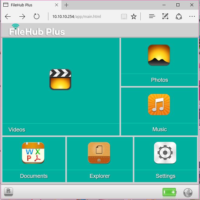 filehub plus firmware upgrade no available space